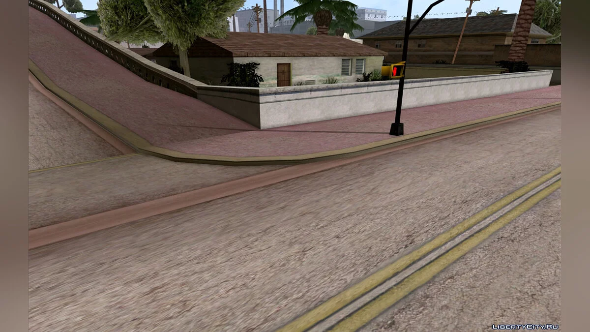 Remastered roads from Vice City / GTA San Andreas