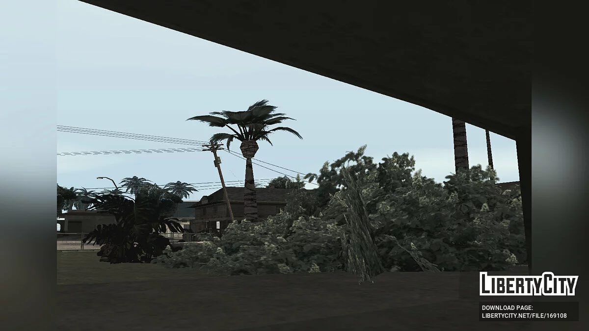 Vegetasi Berkualitas Rendah / GTA San Andreas