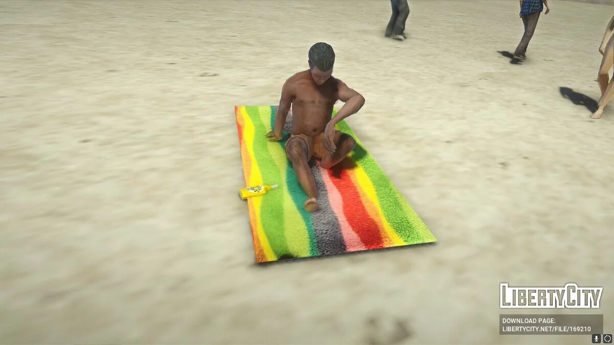 New Beach Towels / GTA San Andreas