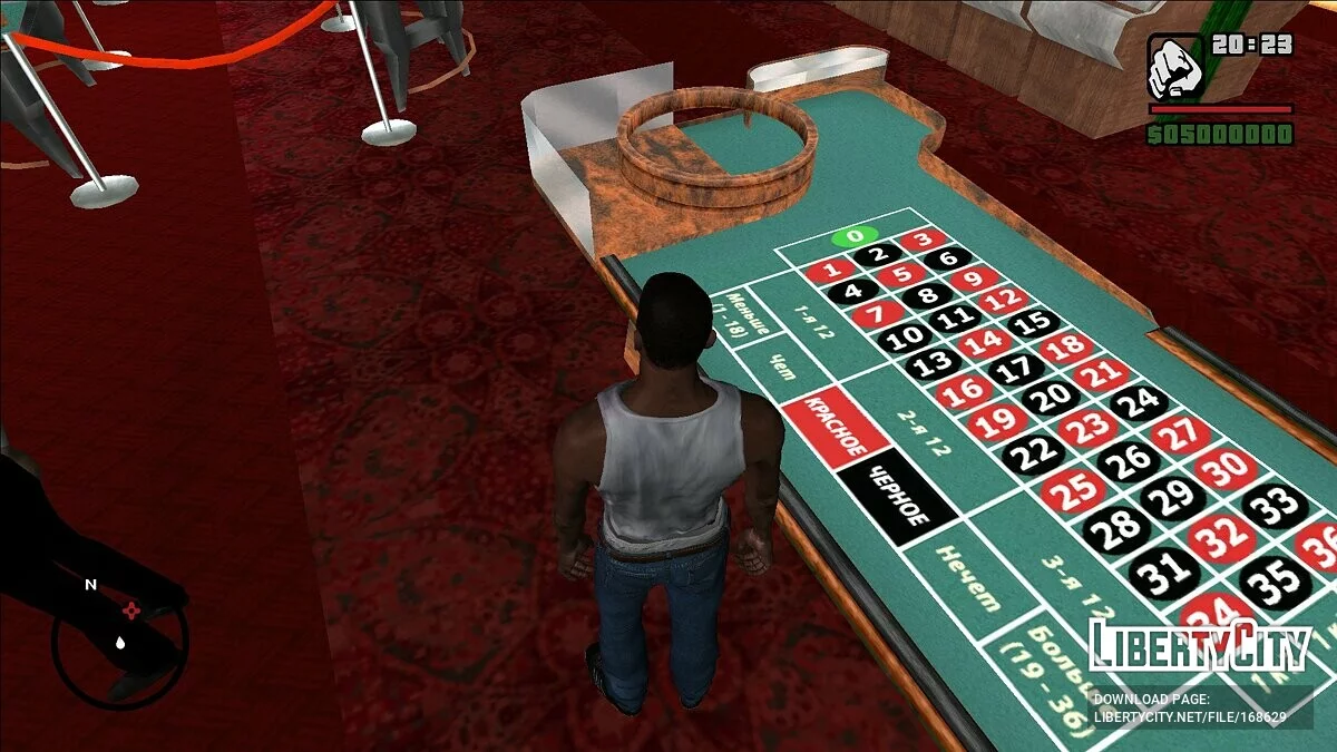 Texturas russas nos interiores do jogo / GTA San Andreas