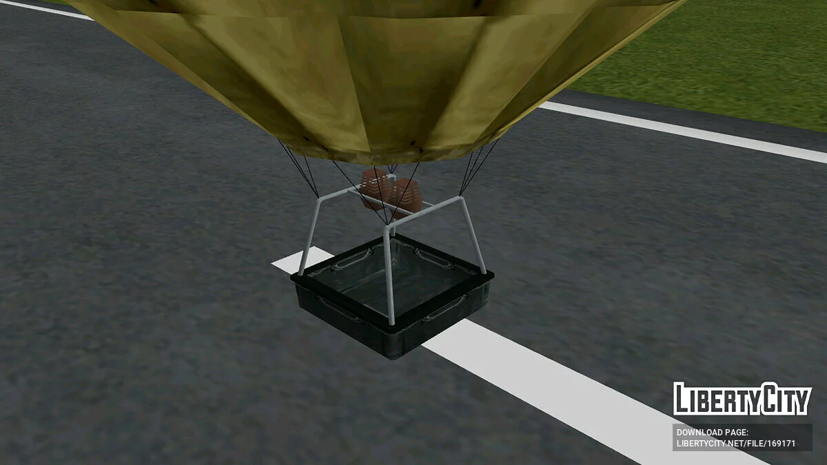 Ballon-aérolargage pour Arizona RP / GTA San Andreas