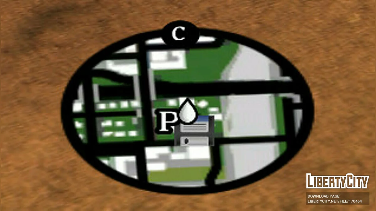 HUD de jeu en russe / GTA San Andreas