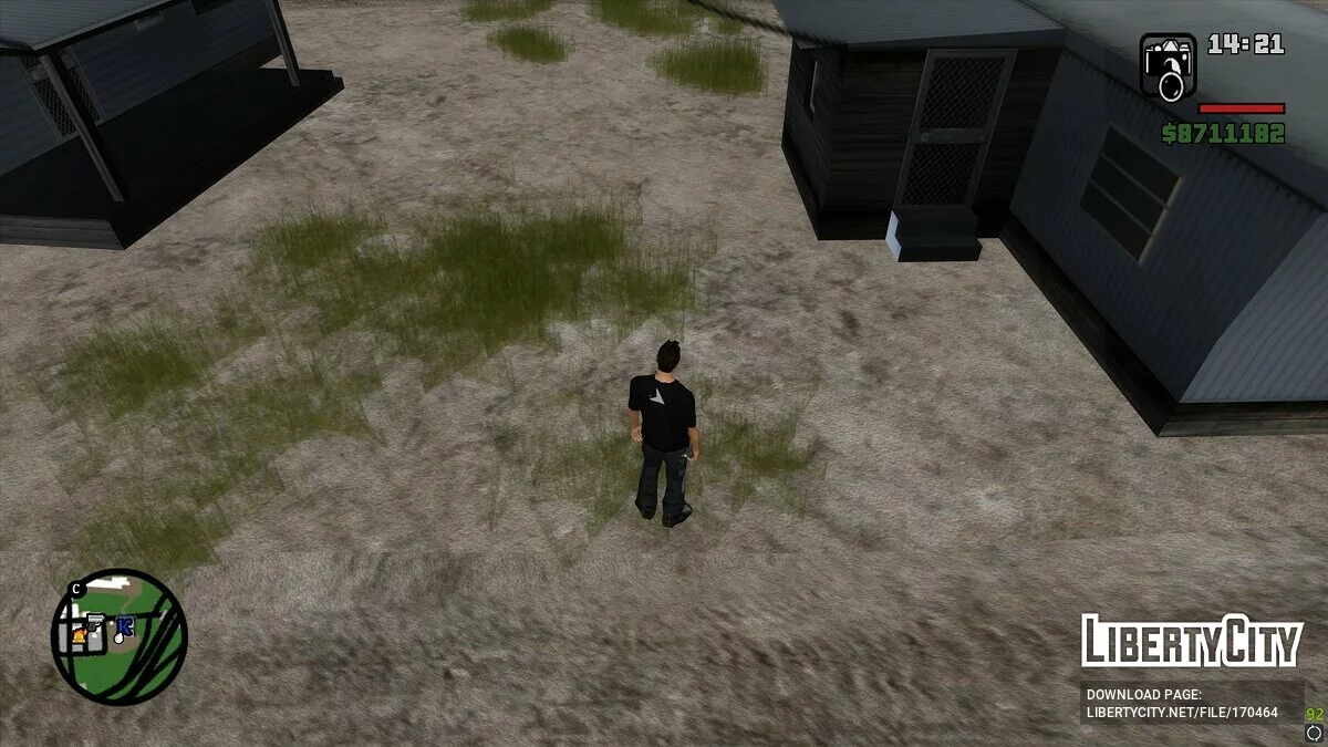 HUD de jeu en russe / GTA San Andreas