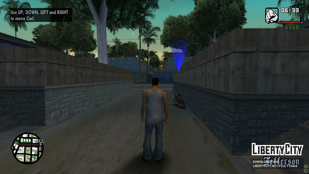 HUD de jeu en russe / GTA San Andreas