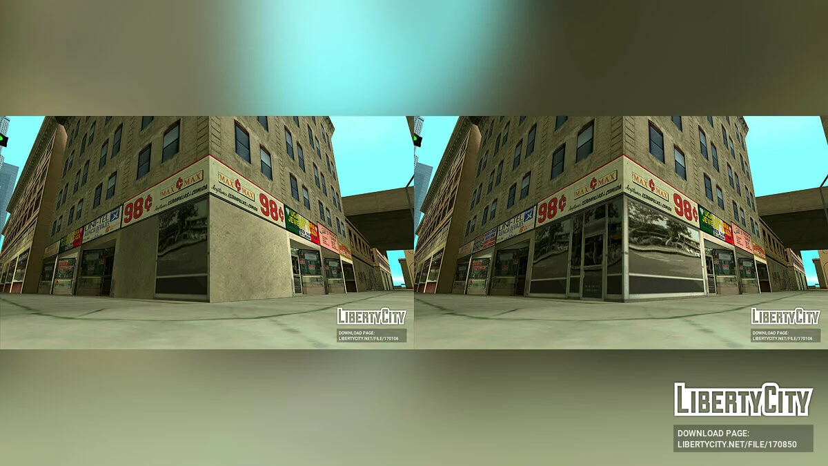 Пак різних виправлень для текстур / GTA San Andreas