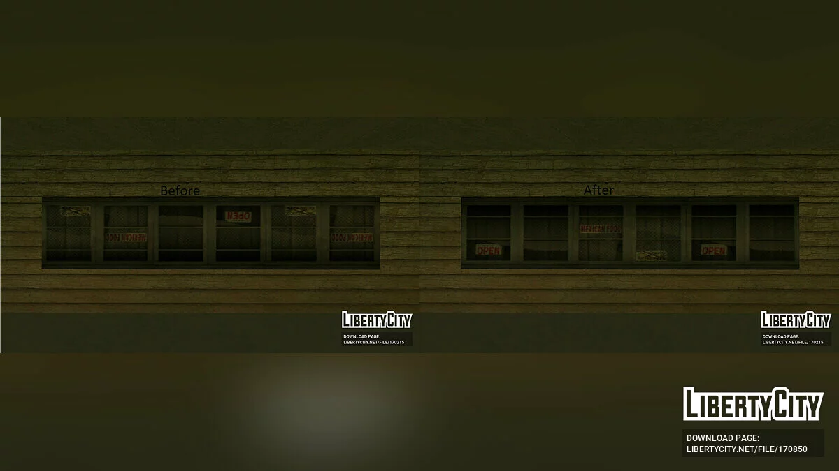 Пак різних виправлень для текстур / GTA San Andreas