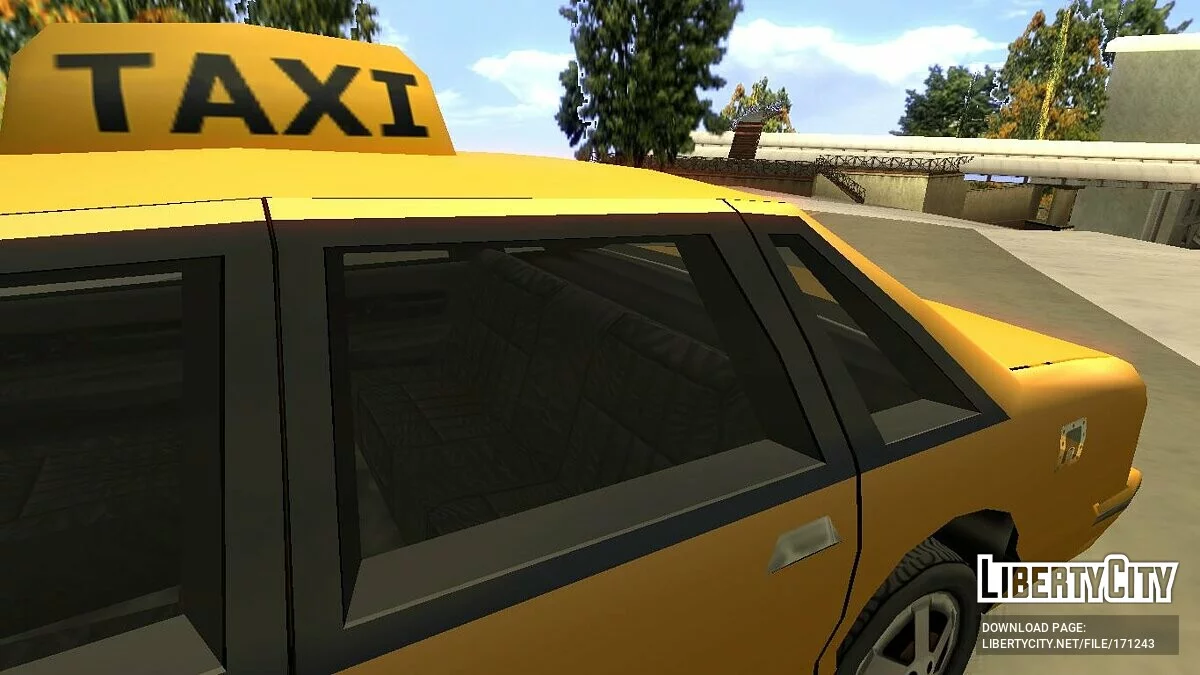 New textures and wheels for Premier/Taxi / GTA San Andreas