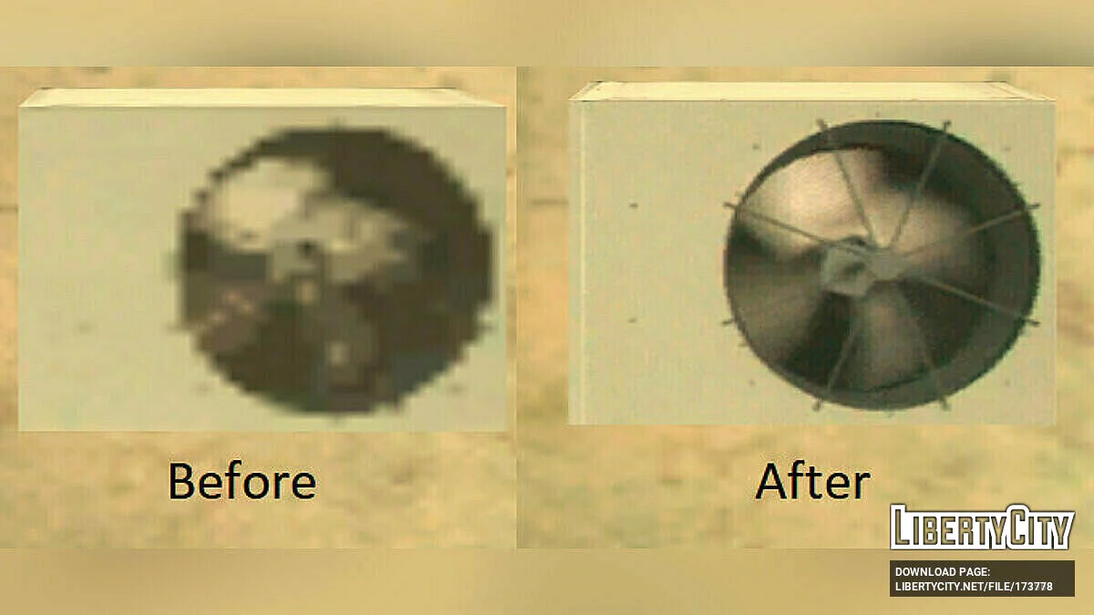 Improvements and corrections of different textures / GTA San Andreas