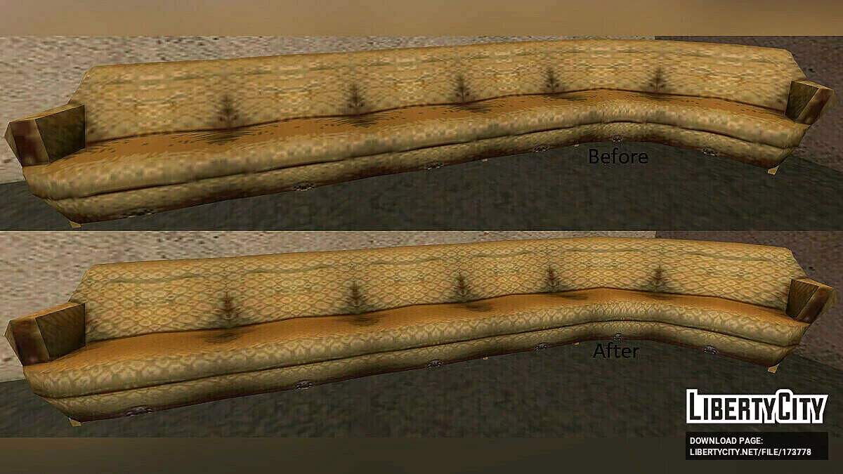 Improvements and corrections of different textures / GTA San Andreas