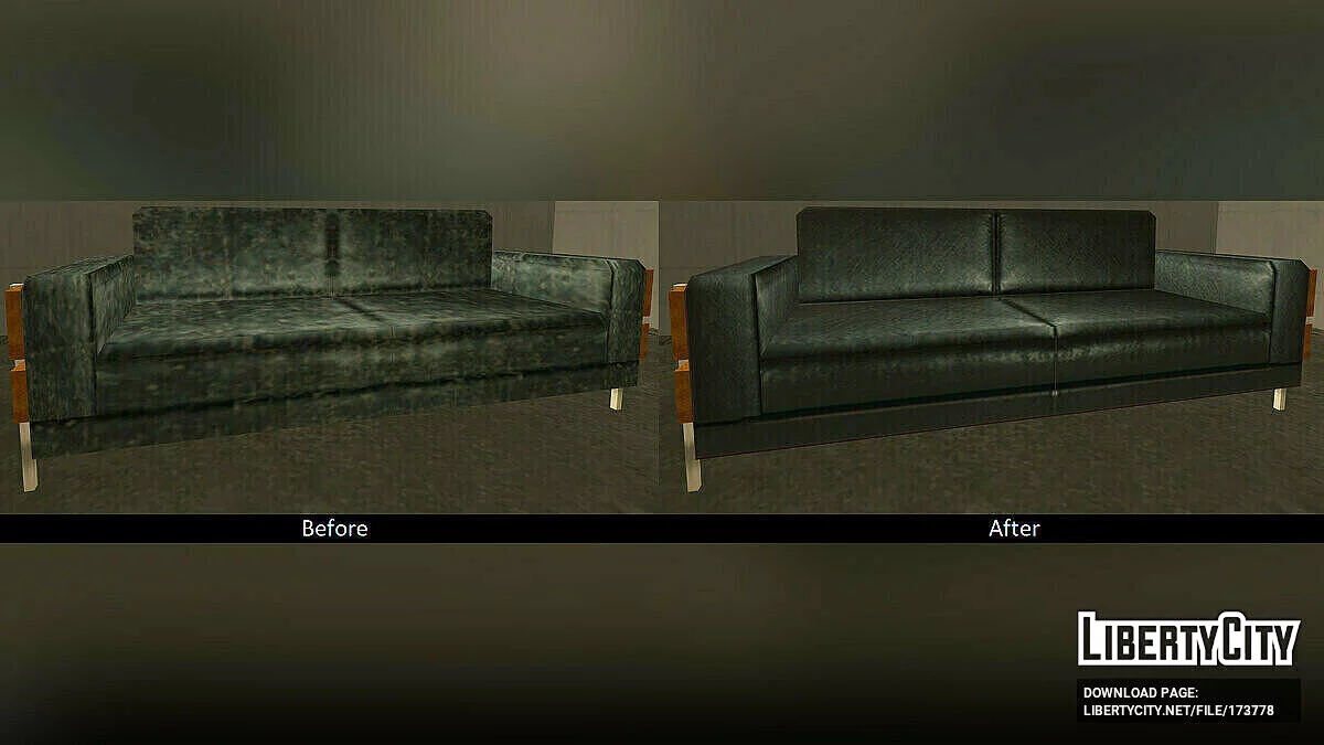 Improvements and corrections of different textures / GTA San Andreas