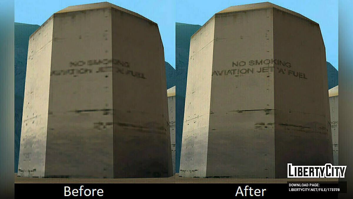 Improvements and corrections of different textures / GTA San Andreas