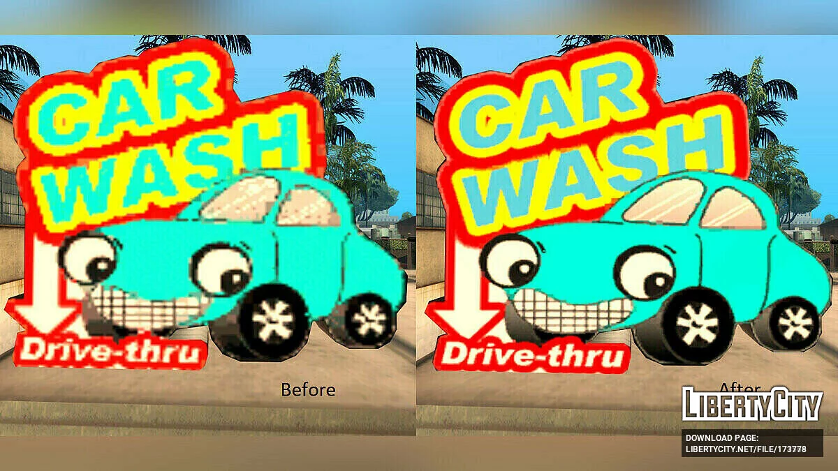 Improvements and corrections of different textures / GTA San Andreas
