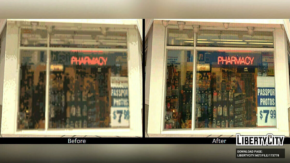 Improvements and corrections of different textures / GTA San Andreas