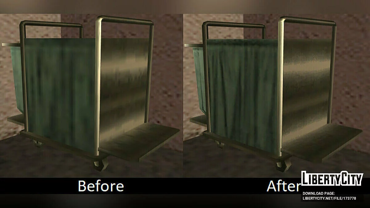 Improvements and corrections of different textures / GTA San Andreas