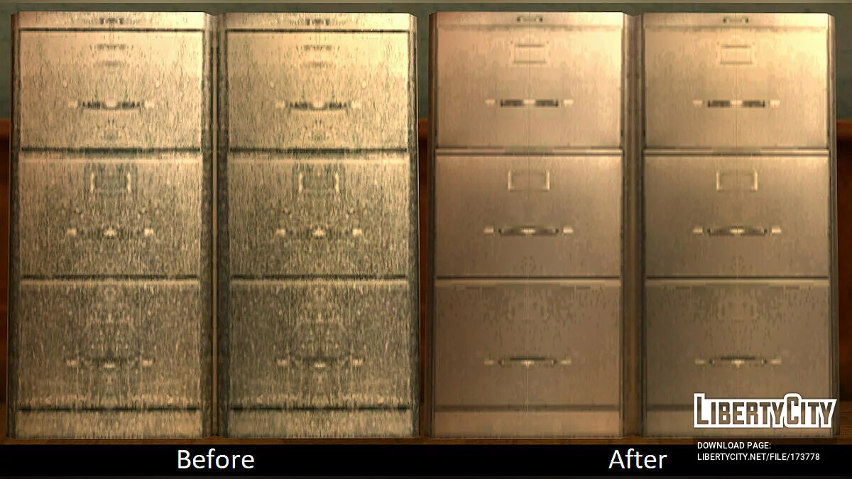 Improvements and corrections of different textures / GTA San Andreas
