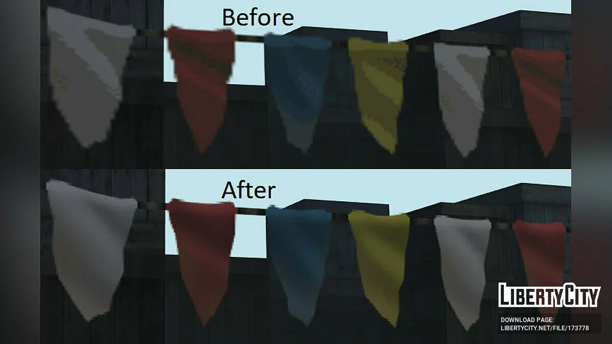 Improvements and corrections of different textures / GTA San Andreas