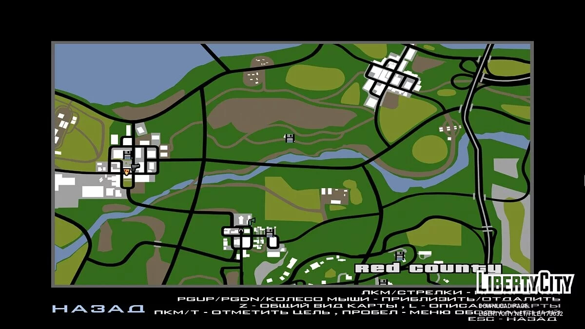 Carte et radar améliorés v1.1 / GTA San Andreas