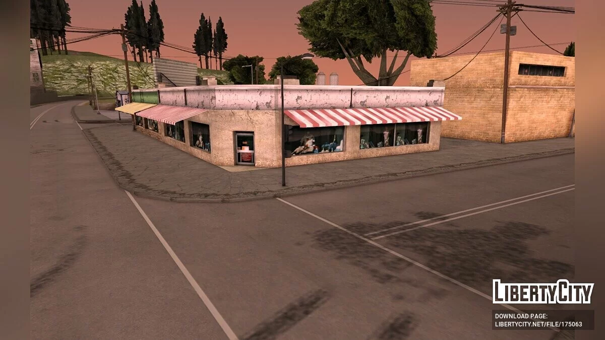 Рімейк доріг з GTA 3 / GTA San Andreas