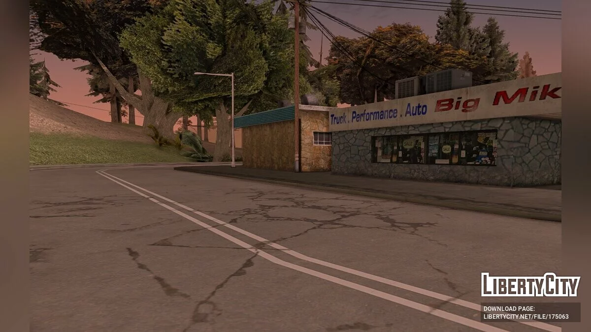 Ремастеред дорог из GTA 3 / GTA San Andreas