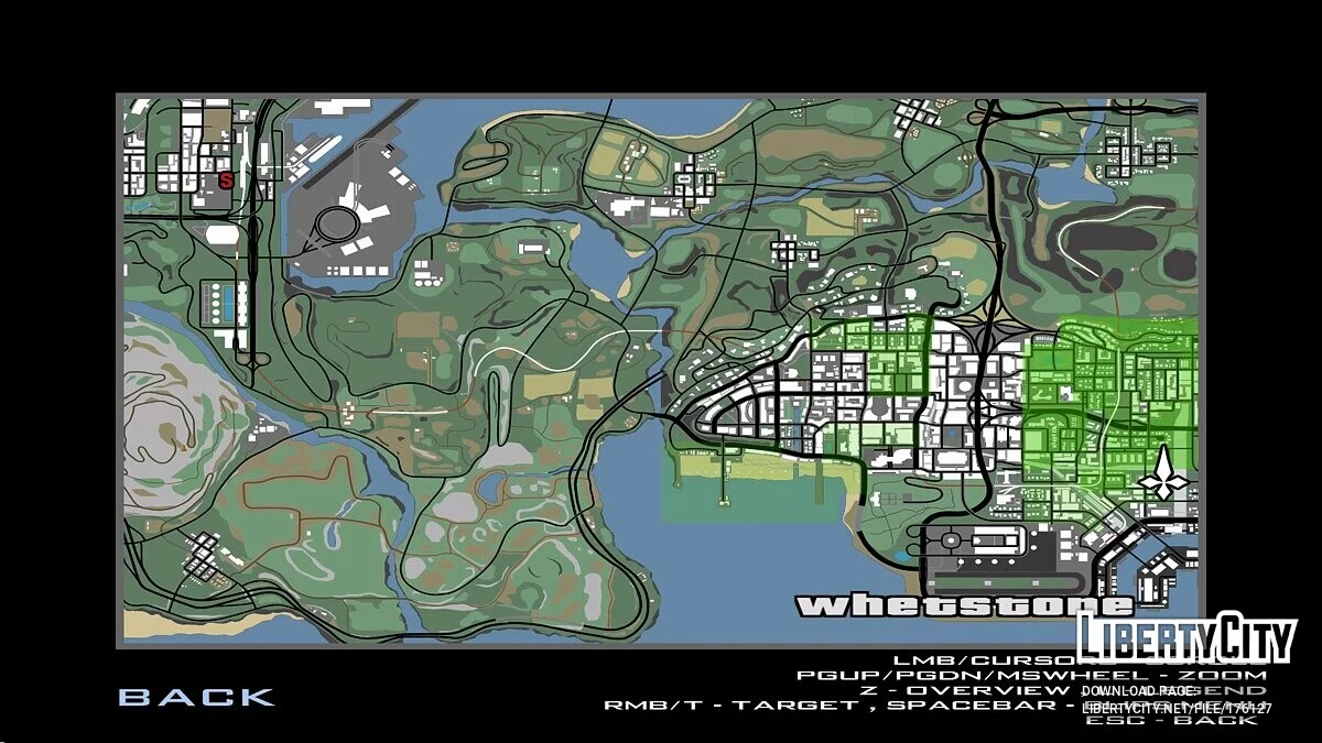 Map and radar from Definitive Edition / GTA San Andreas