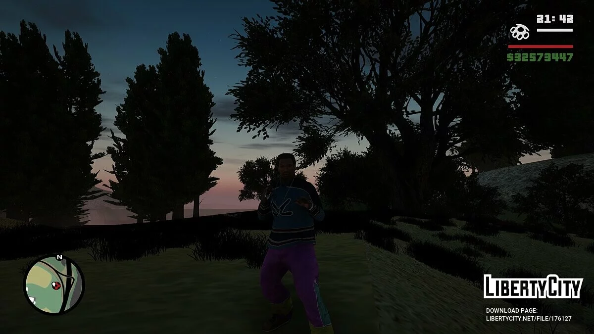 Map and radar from Definitive Edition / GTA San Andreas