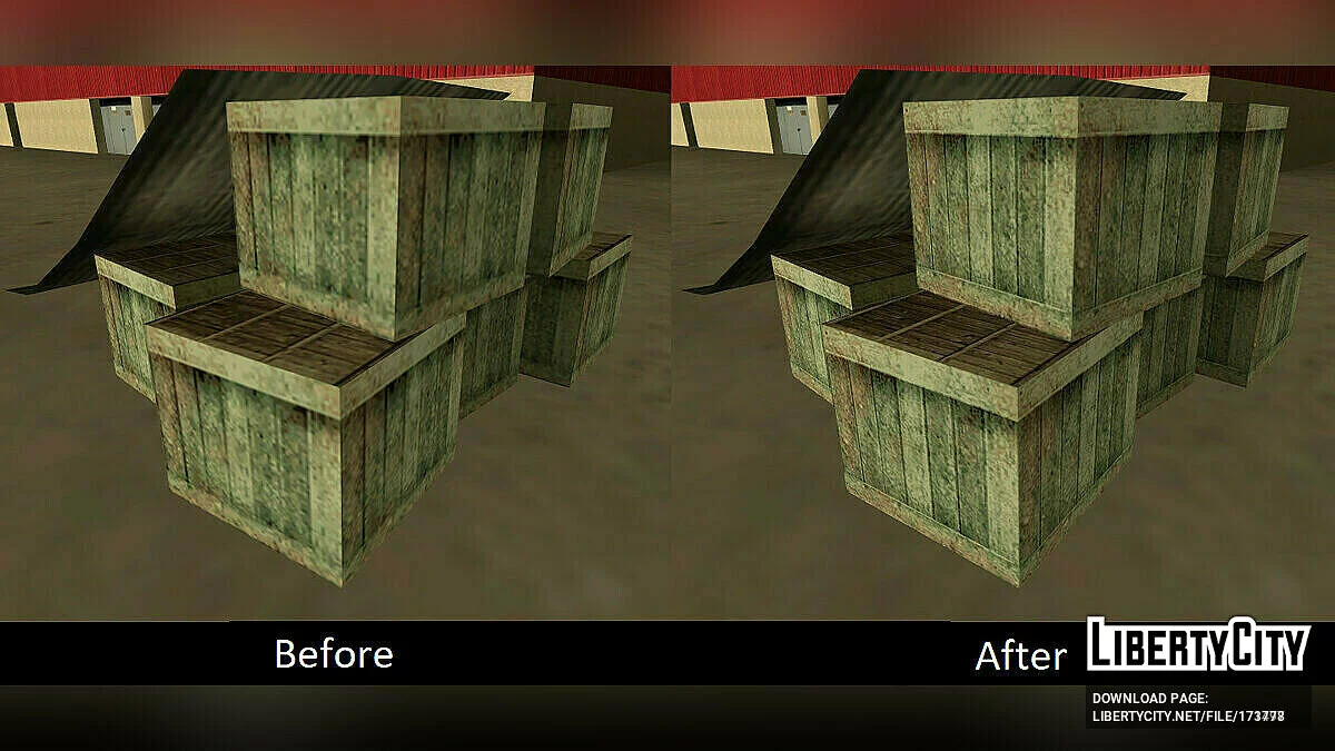 Improvements and corrections of different textures / GTA San Andreas