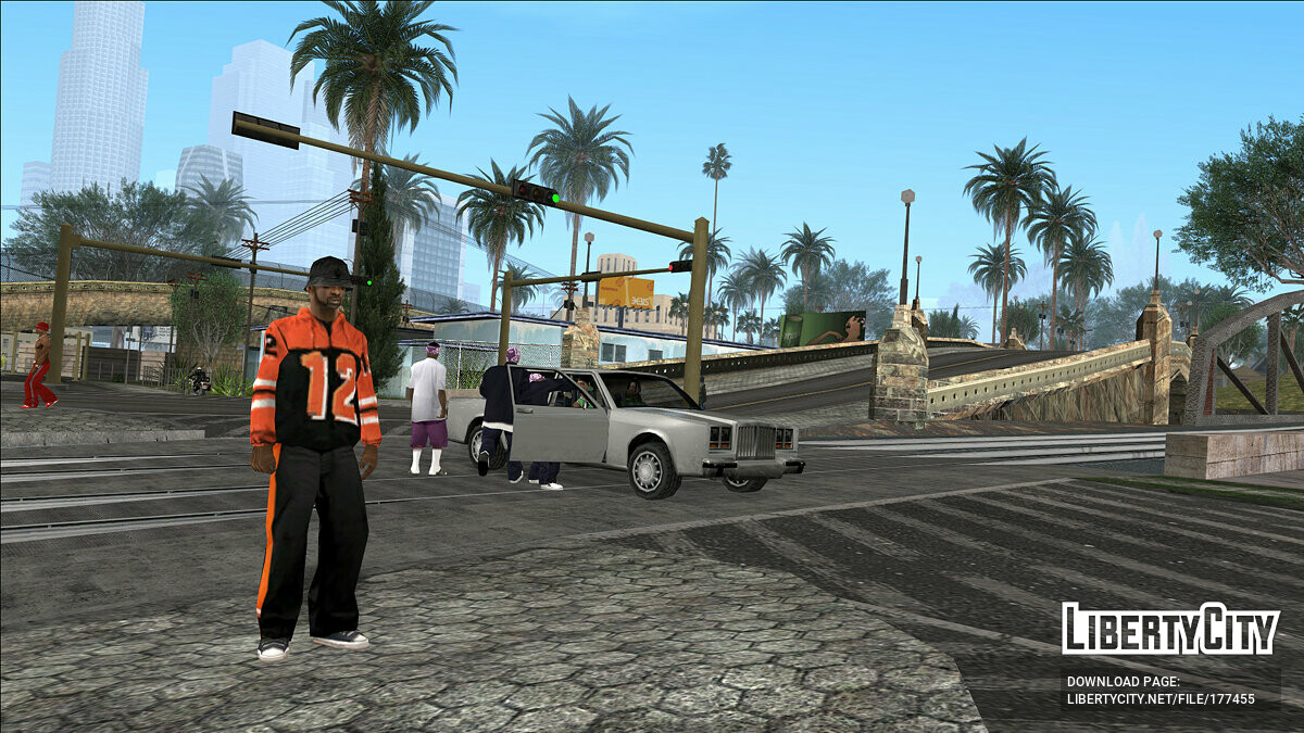 GTA San Andreas PS2 Vegetation for Mobile (version from 22.09.22