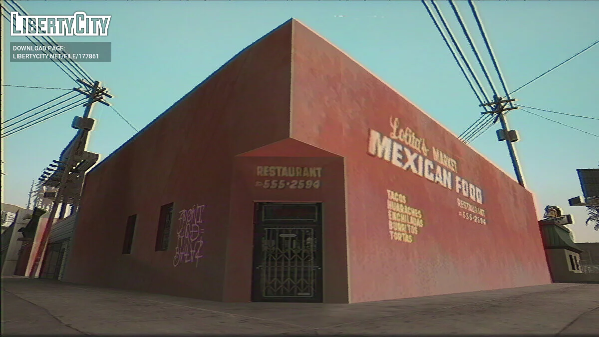 Empty Mural / GTA San Andreas