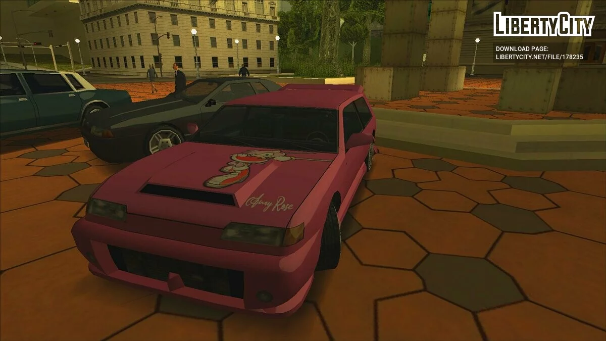 Винил с Эми Роуз из Sonic the Hedgehog / GTA San Andreas