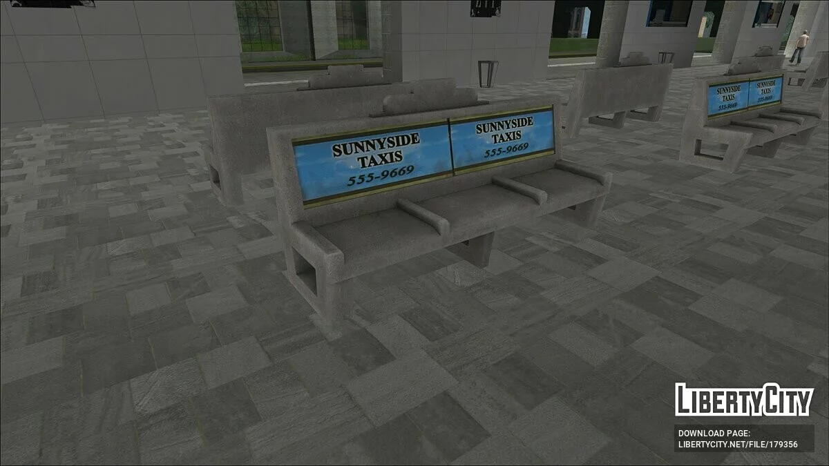 HD Кам'яна лавочка / GTA San Andreas