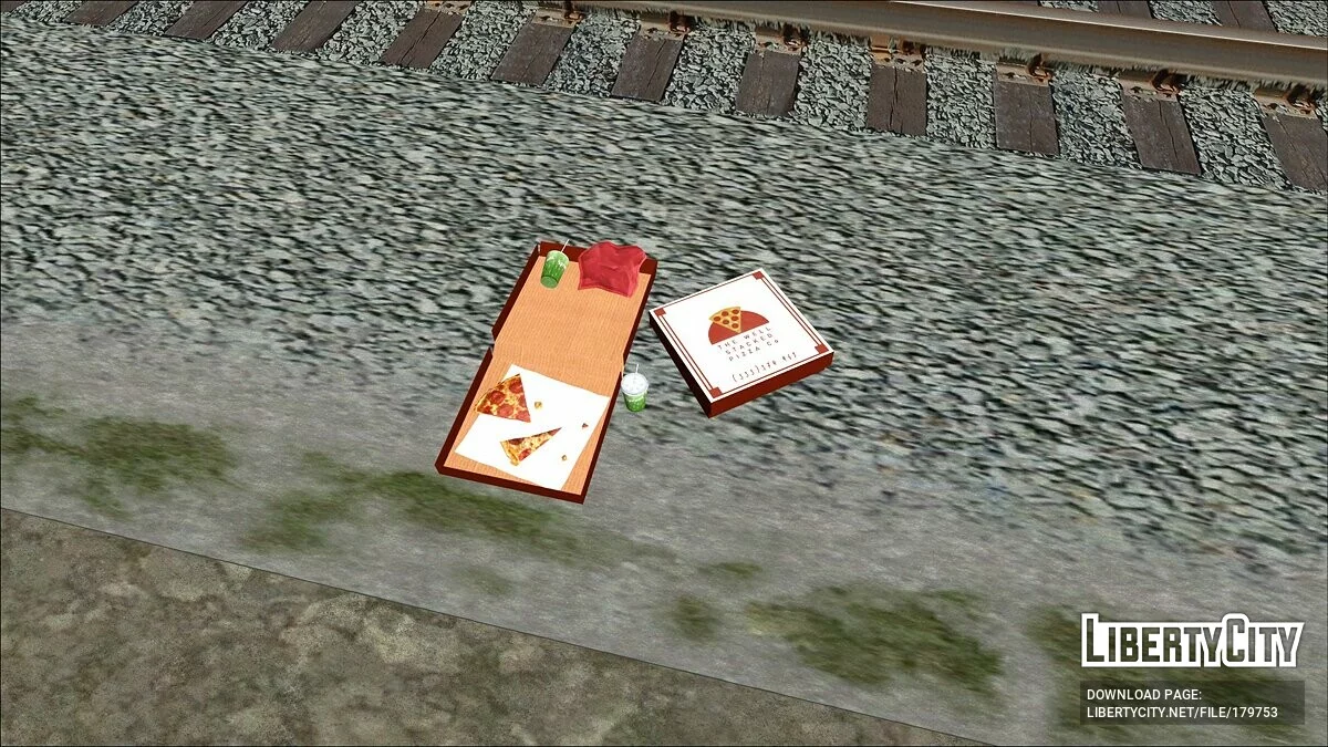 HD Pizza leftovers / GTA San Andreas