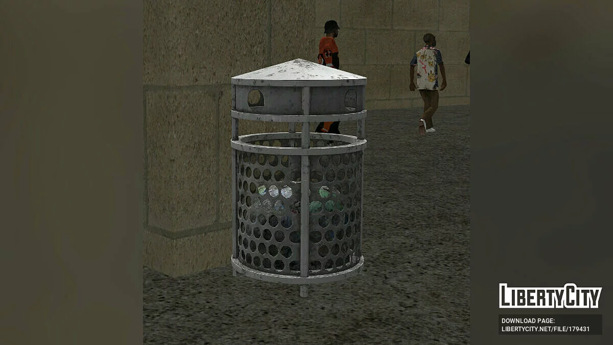 HD Pack de cubos de basura / GTA San Andreas