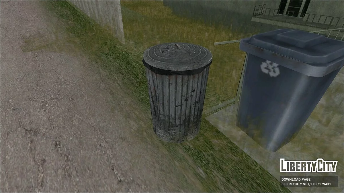 HD Pack de cubos de basura / GTA San Andreas