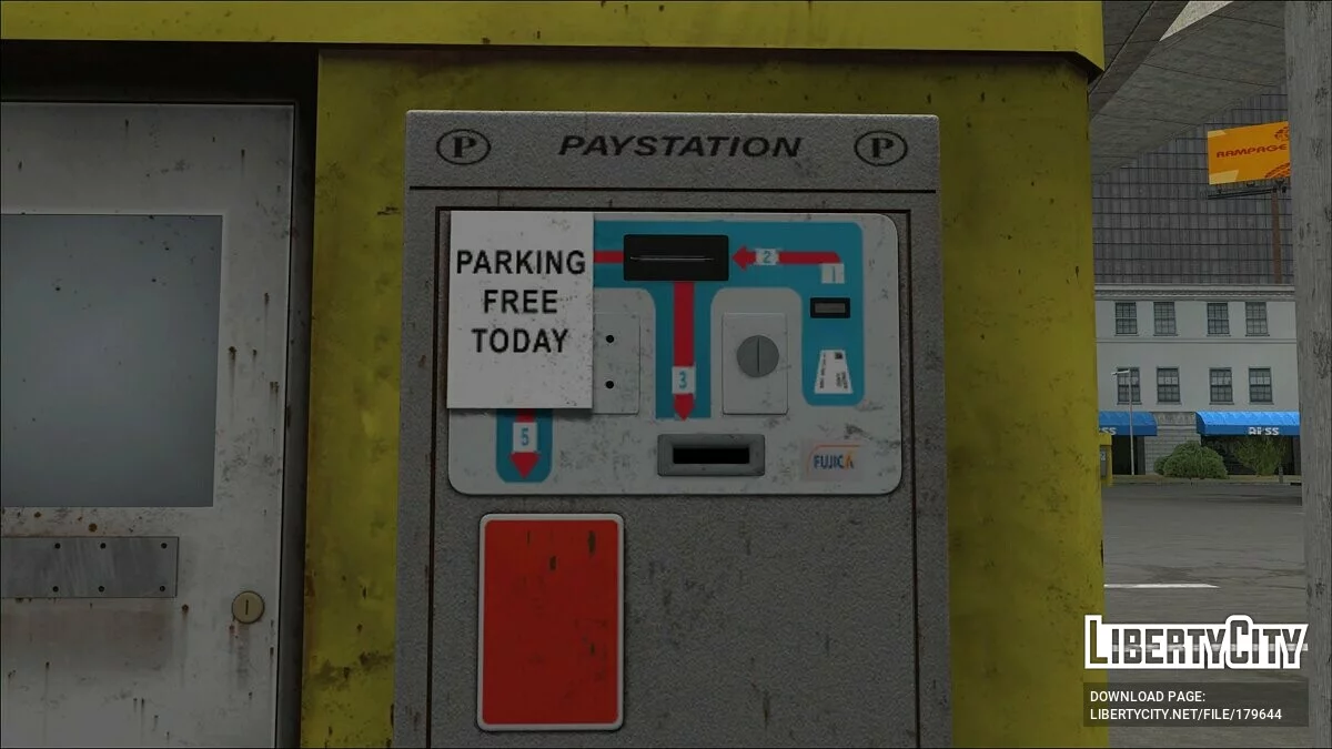 HD Parking Booths / GTA San Andreas