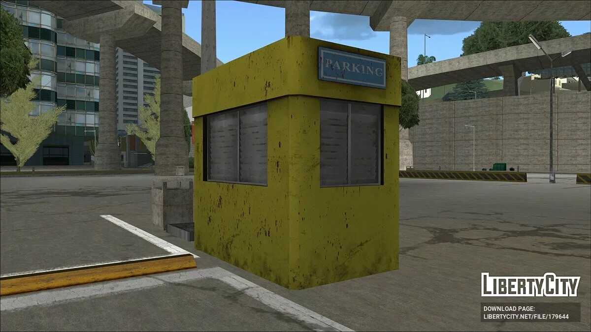 HD Parking Booths / GTA San Andreas