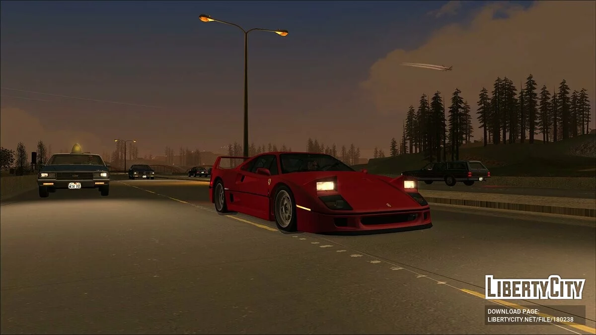 New road in the desert / GTA San Andreas