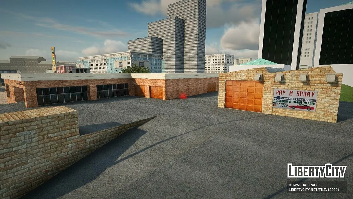 Neue Texturen des Autohauses in San Fierro / GTA San Andreas