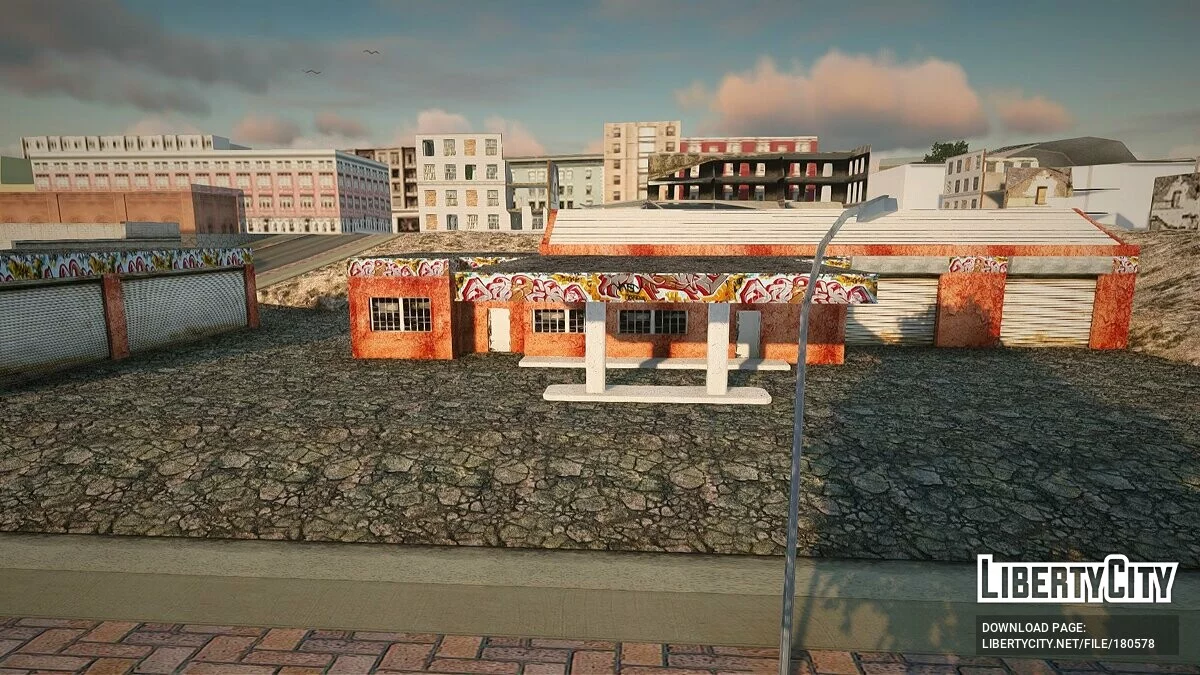Neue Texturen der Garage in San Fierro / GTA San Andreas