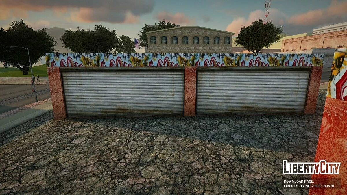 Neue Texturen der Garage in San Fierro / GTA San Andreas