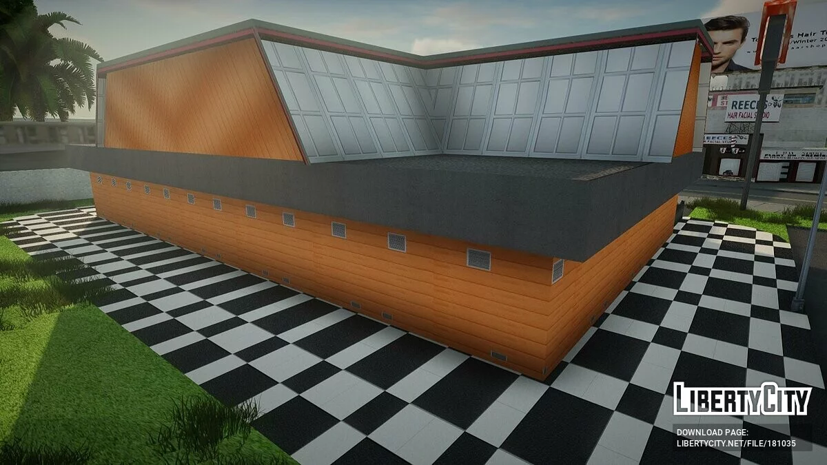 Tekstur baru untuk pizzeria di Idlewood / GTA San Andreas