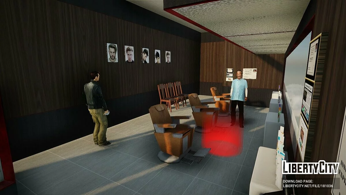 Tekstur baru untuk salon tato dan toko tukang cukur / GTA San Andreas
