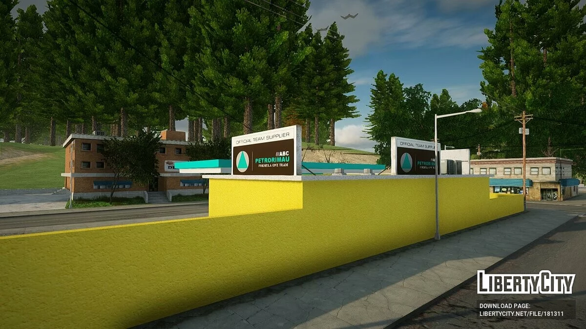 Нові текстури заправки в Діллімур / GTA San Andreas