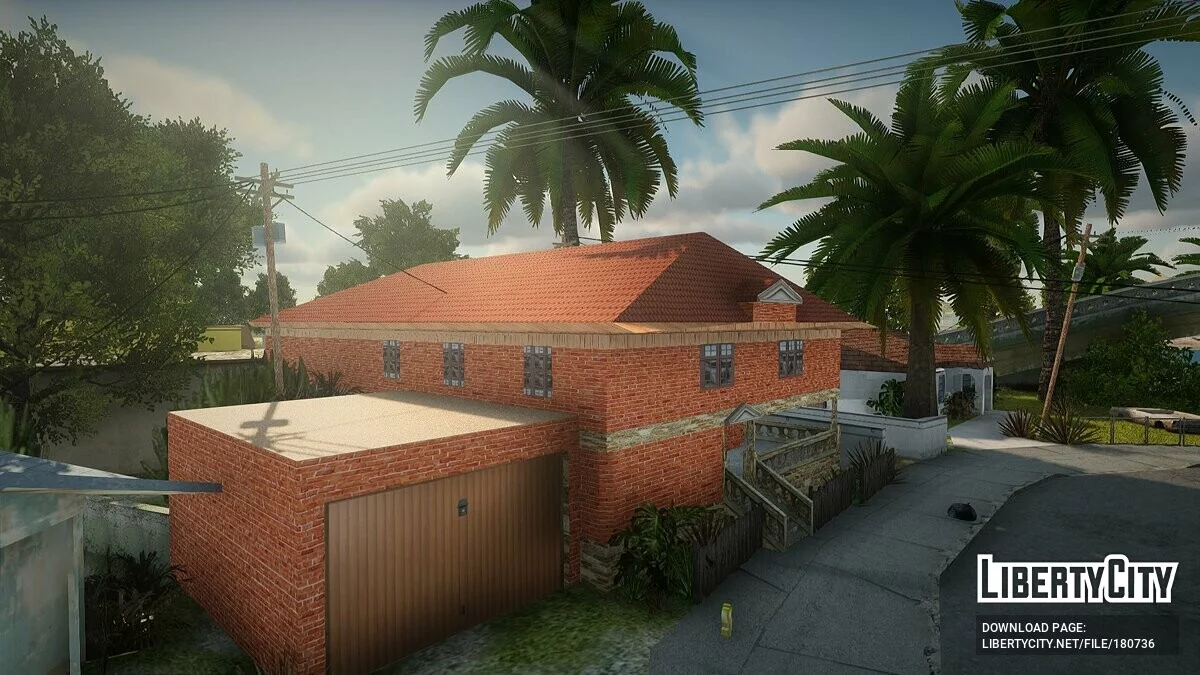 Nouvelle maison de Carl sur Grove Street / GTA San Andreas