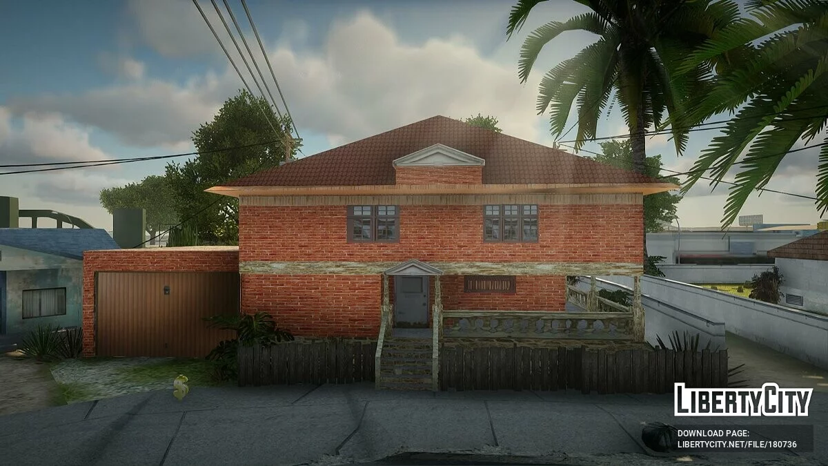 Nouvelle maison de Carl sur Grove Street / GTA San Andreas