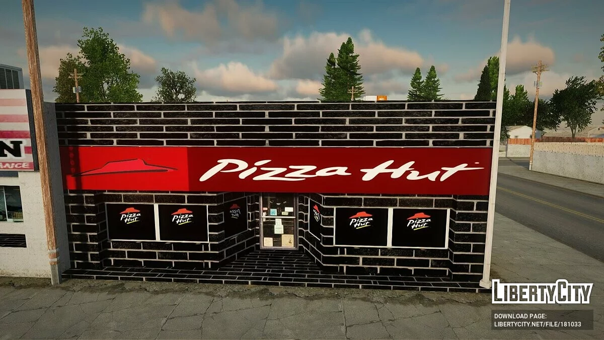 Pizza Hut Pizzeria in Palomino Creek / GTA San Andreas