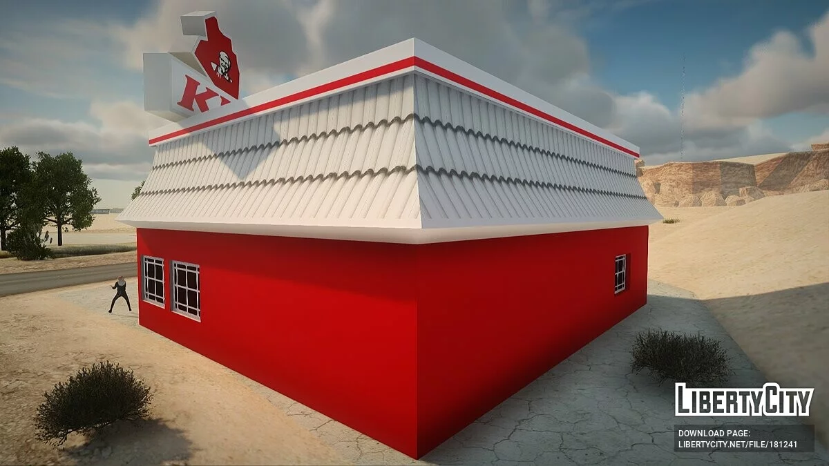 Restaurante KFC en Bone County / GTA San Andreas