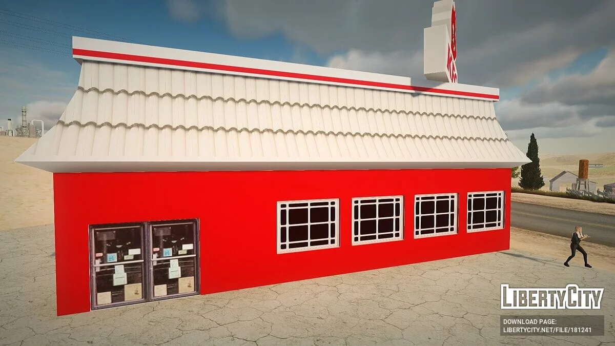 Restaurante KFC en Bone County / GTA San Andreas