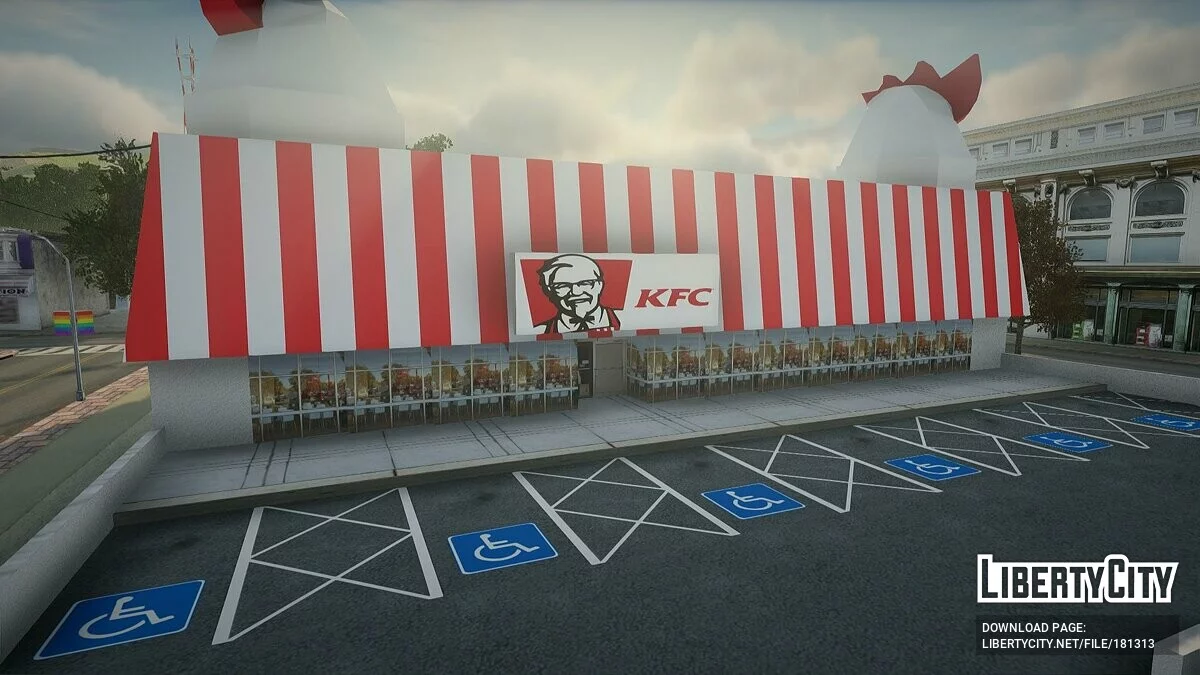 Ресторан KFC в Сан-Фієрро / GTA San Andreas