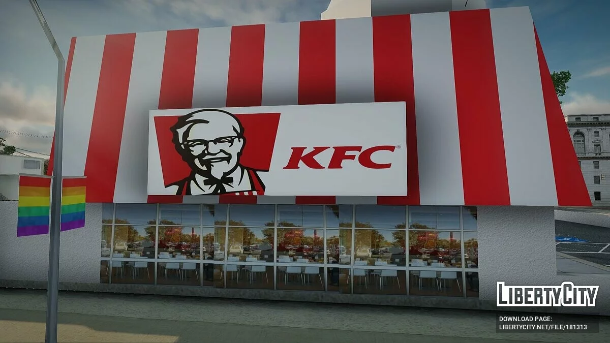 Ресторан KFC в Сан-Фієрро / GTA San Andreas