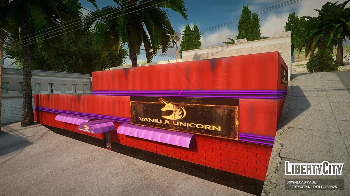 Vanilla Unicorn - стриптиз-клуб з GTA 5 / GTA San Andreas